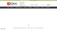 Desktop Screenshot of krocquincy.org
