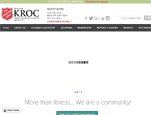 Tablet Screenshot of krocquincy.org